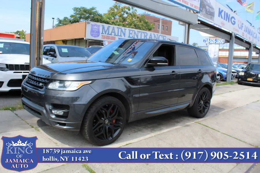 2017 Land Rover Range Rover Sport V6 Supercharged HSE Dynamic, available for sale in Hollis, New York | King of Jamaica Auto Inc. Hollis, New York 2017 Land Rover Range Rover Sport V6 Supercharged HSE Dynamic, available for sale in Hollis, New York | King of Jamaica Auto Inc. Hollis, New York