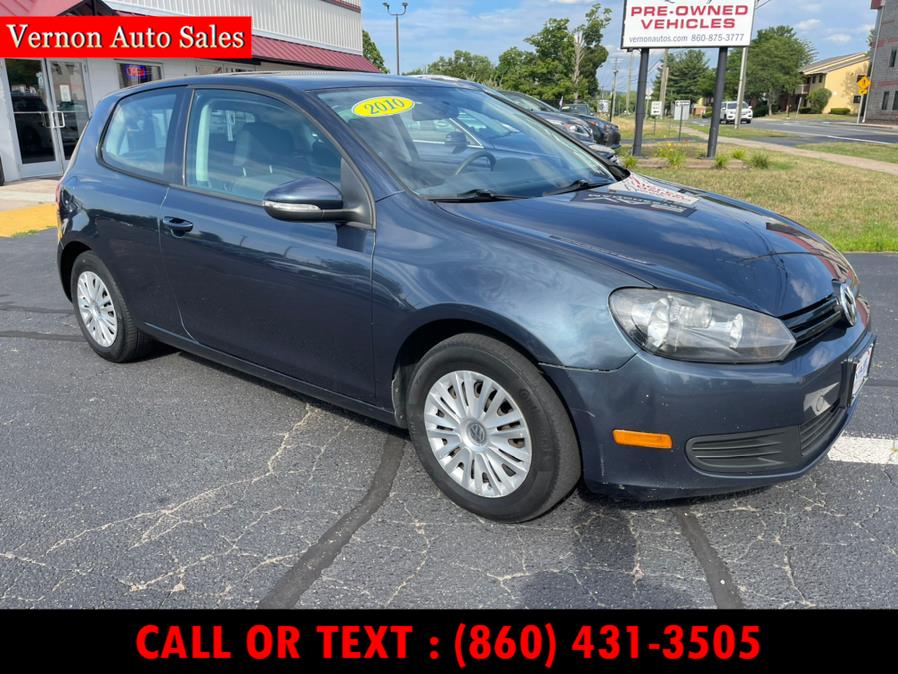 2010 Volkswagen Golf 2dr HB Auto PZEV, available for sale in Manchester, Connecticut | Vernon Auto Sale & Service. Manchester, Connecticut 2010 Volkswagen Golf 2dr HB Auto PZEV, available for sale in Manchester, Connecticut | Vernon Auto Sale & Service. Manchester, Connecticut