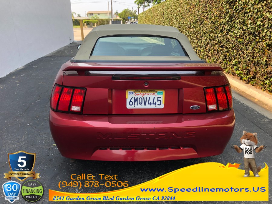 2004 Ford Mustang 2dr Conv Deluxe, available for sale in Garden Grove, California | Speedline Motors. Garden Grove, California 2004 Ford Mustang 2dr Conv Deluxe, available for sale in Garden Grove, California | Speedline Motors. Garden Grove, California