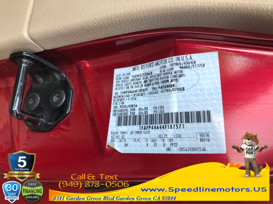 2004 Ford Mustang 2dr Conv Deluxe, available for sale in Garden Grove, California | Speedline Motors. Garden Grove, California 2004 Ford Mustang 2dr Conv Deluxe, available for sale in Garden Grove, California | Speedline Motors. Garden Grove, California