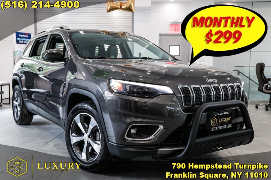2019 Jeep Cherokee Limited 4x4, available for sale in Franklin Square, New York | Luxury Motor Club. Franklin Square, New York 2019 Jeep Cherokee Limited 4x4, available for sale in Franklin Square, New York | Luxury Motor Club. Franklin Square, New York