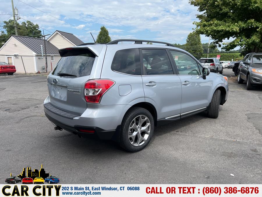 2015 Subaru Forester 4dr CVT 2.5i Touring PZEV, available for sale in East Windsor, Connecticut | Car City LLC. East Windsor, Connecticut 2015 Subaru Forester 4dr CVT 2.5i Touring PZEV, available for sale in East Windsor, Connecticut | Car City LLC. East Windsor, Connecticut