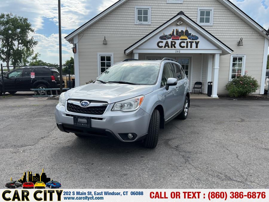 2015 Subaru Forester 4dr CVT 2.5i Touring PZEV, available for sale in East Windsor, Connecticut | Car City LLC. East Windsor, Connecticut 2015 Subaru Forester 4dr CVT 2.5i Touring PZEV, available for sale in East Windsor, Connecticut | Car City LLC. East Windsor, Connecticut