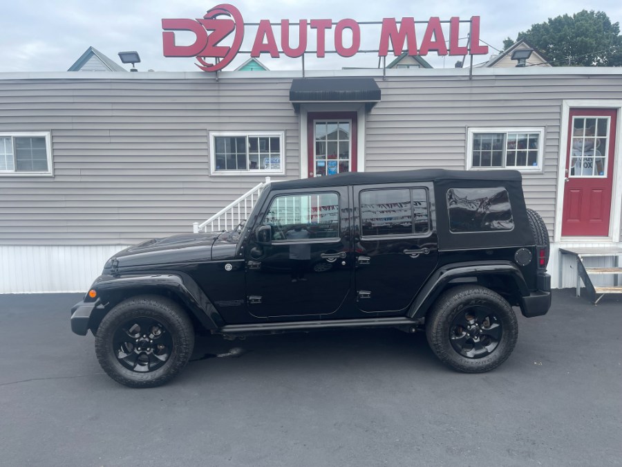 2015 Jeep Wrangler Unlimited 4WD 4dr Altitude Sahara, available for sale in Paterson, New Jersey | DZ Automall. Paterson, New Jersey