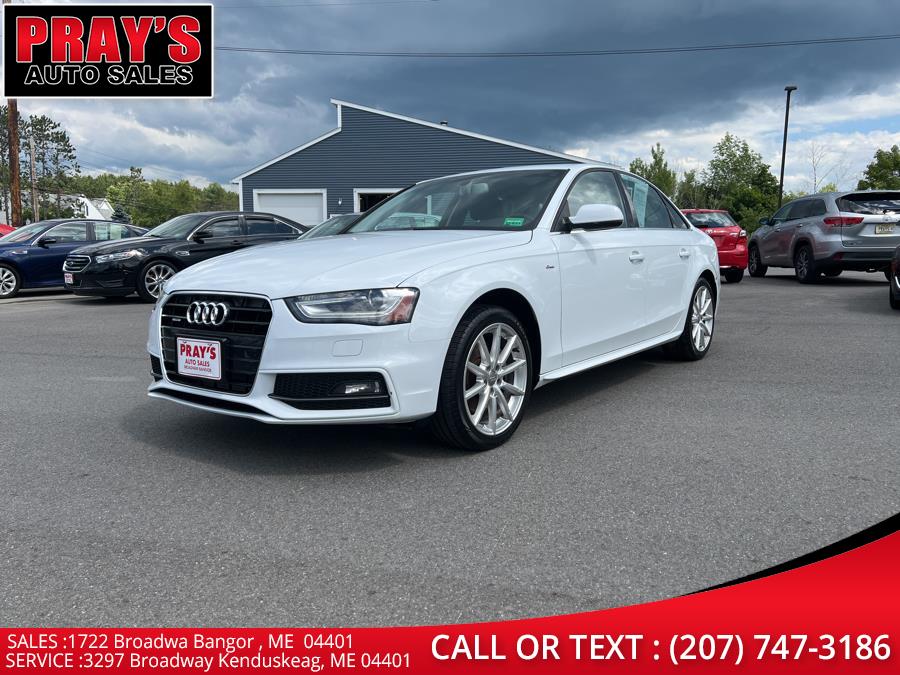 2015 Audi A4 4dr Sdn Auto quattro 2.0T Premium Plus, available for sale in Bangor , Maine | Pray's Auto Sales . Bangor , Maine