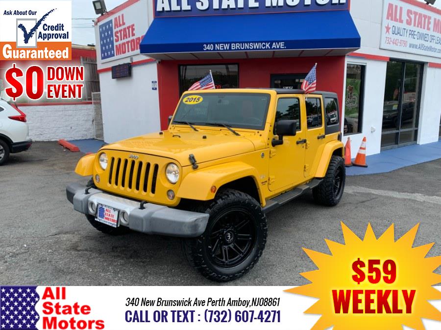 Used Jeep Wrangler Unlimited 4WD 4dr Wrangler X *Ltd Avail* 2015 | All State Motor Inc. Perth Amboy, New Jersey