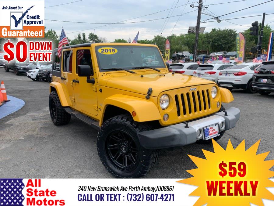 2015 Jeep Wrangler Unlimited 4WD 4dr Wrangler X *Ltd Avail*, available for sale in Perth Amboy, New Jersey | All State Motor Inc. Perth Amboy, New Jersey 2015 Jeep Wrangler Unlimited 4WD 4dr Wrangler X *Ltd Avail*, available for sale in Perth Amboy, New Jersey | All State Motor Inc. Perth Amboy, New Jersey