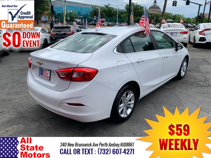 2019 Chevrolet Cruze 4dr Sdn LT, available for sale in Perth Amboy, New Jersey | All State Motor Inc. Perth Amboy, New Jersey 2019 Chevrolet Cruze 4dr Sdn LT, available for sale in Perth Amboy, New Jersey | All State Motor Inc. Perth Amboy, New Jersey
