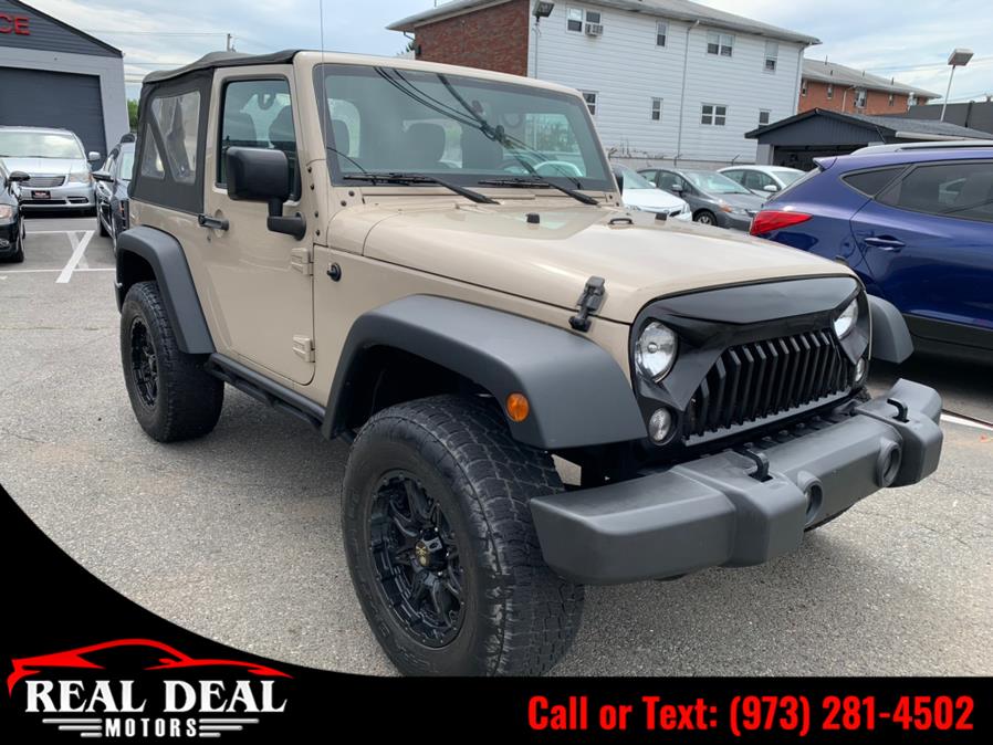 Used Jeep Wrangler 4WD 2dr Sport 2016 | Real Deal Motors. Lodi, New Jersey Used Jeep Wrangler 4WD 2dr Sport 2016 | Real Deal Motors. Lodi, New Jersey