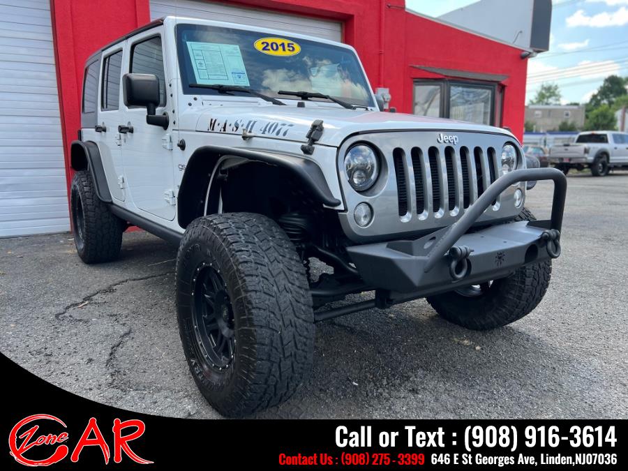 2015 Jeep Wrangler Unlimited 4WD 4dr Sport, available for sale in Linden, New Jersey | Car Zone. Linden, New Jersey 2015 Jeep Wrangler Unlimited 4WD 4dr Sport, available for sale in Linden, New Jersey | Car Zone. Linden, New Jersey
