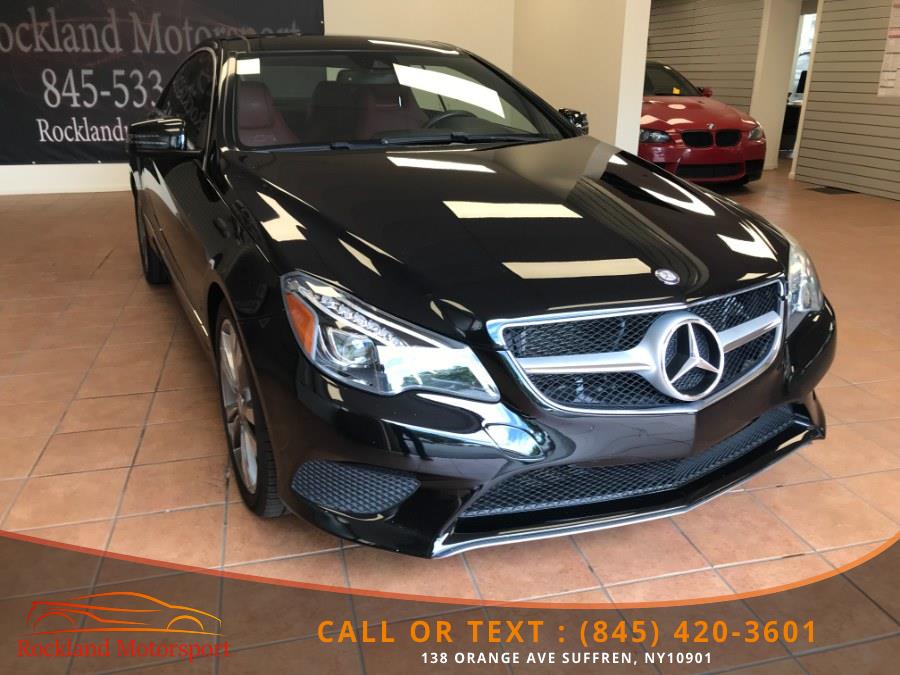 2016 Mercedes-Benz E-Class 2dr Cpe E 400 4MATIC, available for sale in Suffern, New York | Rockland Motor Sport. Suffern, New York
