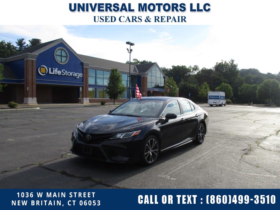 2018 Toyota Camry SE Auto (Natl), available for sale in New Britain, Connecticut | Universal Motors LLC. New Britain, Connecticut