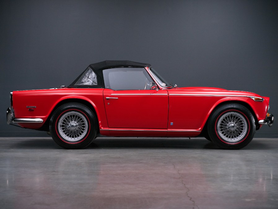 1968 Triumph TR5 PI Surrey Top, available for sale in North Salem, New York | Meccanic Shop North Inc. North Salem, New York 1968 Triumph TR5 PI Surrey Top, available for sale in North Salem, New York | Meccanic Shop North Inc. North Salem, New York