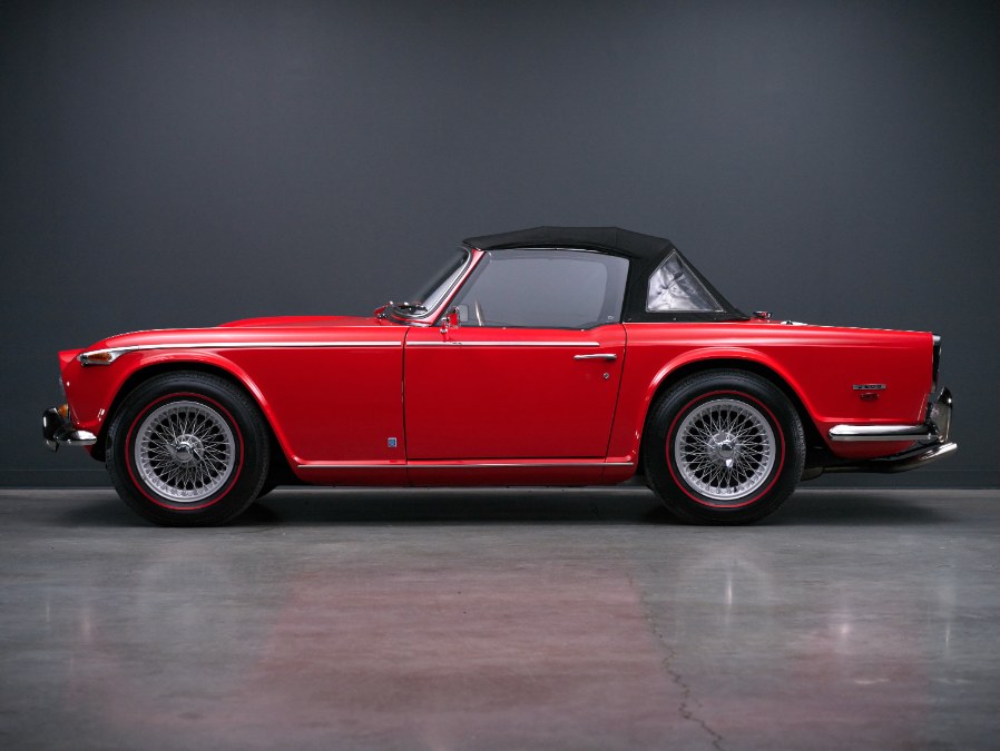 1968 Triumph TR5 PI Surrey Top, available for sale in North Salem, New York | Meccanic Shop North Inc. North Salem, New York 1968 Triumph TR5 PI Surrey Top, available for sale in North Salem, New York | Meccanic Shop North Inc. North Salem, New York