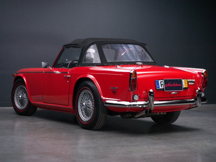 1968 Triumph TR5 PI Surrey Top, available for sale in North Salem, New York | Meccanic Shop North Inc. North Salem, New York 1968 Triumph TR5 PI Surrey Top, available for sale in North Salem, New York | Meccanic Shop North Inc. North Salem, New York