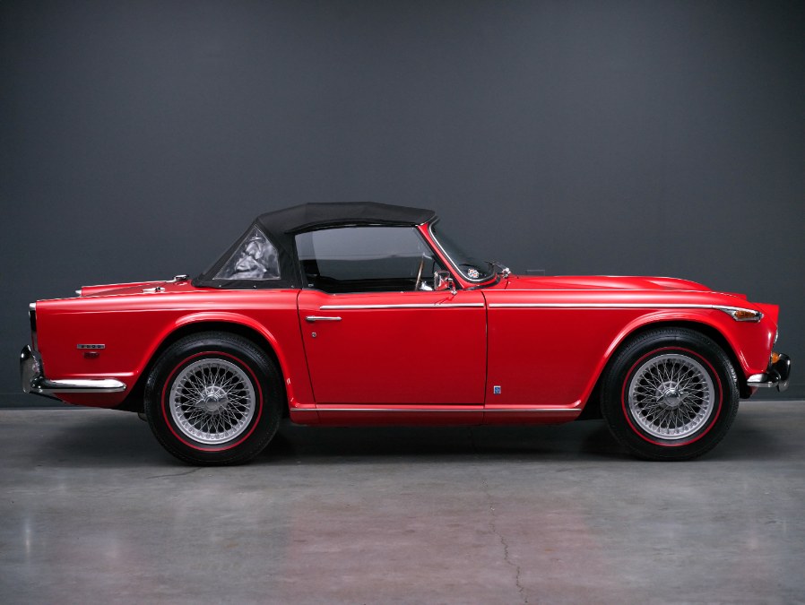 1968 Triumph TR5 PI Surrey Top, available for sale in North Salem, New York | Meccanic Shop North Inc. North Salem, New York 1968 Triumph TR5 PI Surrey Top, available for sale in North Salem, New York | Meccanic Shop North Inc. North Salem, New York