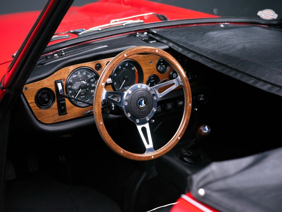 1968 Triumph TR5 PI Surrey Top, available for sale in North Salem, New York | Meccanic Shop North Inc. North Salem, New York 1968 Triumph TR5 PI Surrey Top, available for sale in North Salem, New York | Meccanic Shop North Inc. North Salem, New York