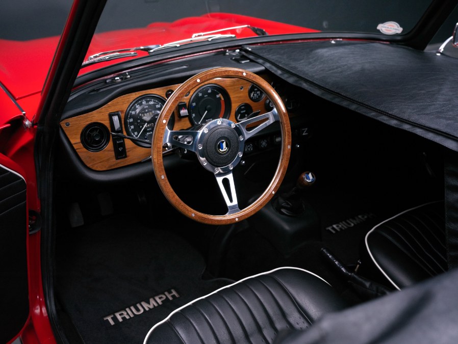 1968 Triumph TR5 PI Surrey Top, available for sale in North Salem, New York | Meccanic Shop North Inc. North Salem, New York 1968 Triumph TR5 PI Surrey Top, available for sale in North Salem, New York | Meccanic Shop North Inc. North Salem, New York