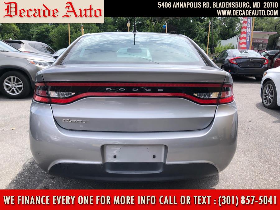 Used Dodge Dart 4dr Sdn SE 2015 | Decade Auto. Bladensburg, Maryland Used Dodge Dart 4dr Sdn SE 2015 | Decade Auto. Bladensburg, Maryland