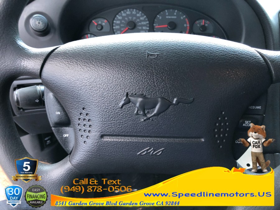 Used Ford Mustang 2dr Cpe Deluxe 2001 | Speedline Motors. Garden Grove, California Used Ford Mustang 2dr Cpe Deluxe 2001 | Speedline Motors. Garden Grove, California