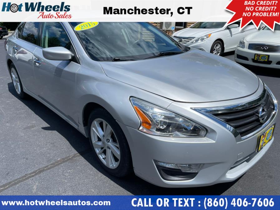 2015 Nissan Altima 4dr Sdn I4 2.5 S, available for sale in Manchester, Connecticut | Hot Wheels Auto Sales LLC. Manchester, Connecticut