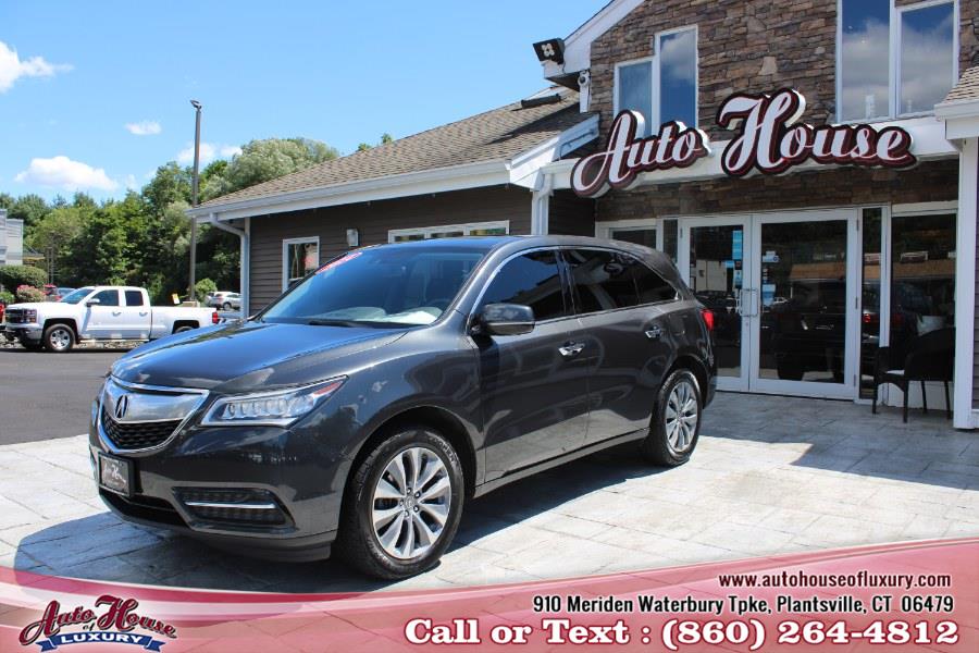 2014 Acura MDX SH-AWD 4dr Tech Pkg, available for sale in Plantsville, Connecticut | Auto House of Luxury. Plantsville, Connecticut