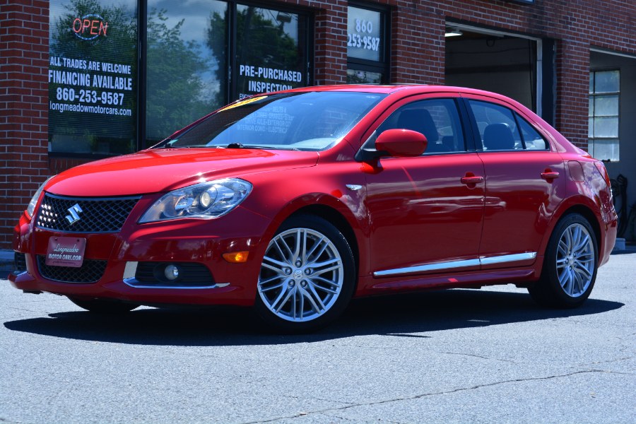 2011 Suzuki Kizashi 4dr Sdn CVT AWD SLS Sport, available for sale in ENFIELD, Connecticut | Longmeadow Motor Cars. ENFIELD, Connecticut