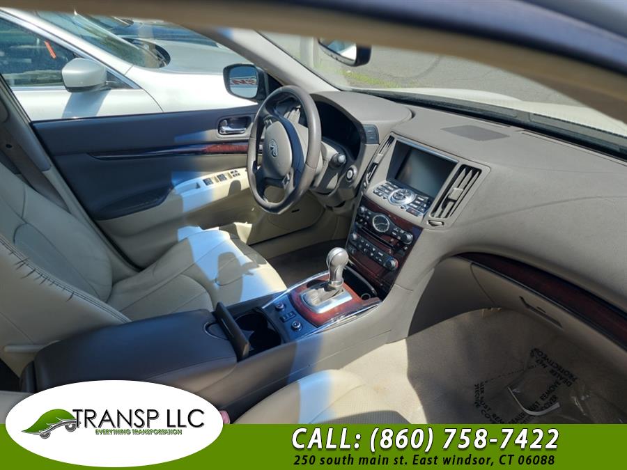 Used Infiniti G37 Sedan 4dr x AWD 2012 | Trans P LLC. East Windsor, Connecticut Used Infiniti G37 Sedan 4dr x AWD 2012 | Trans P LLC. East Windsor, Connecticut