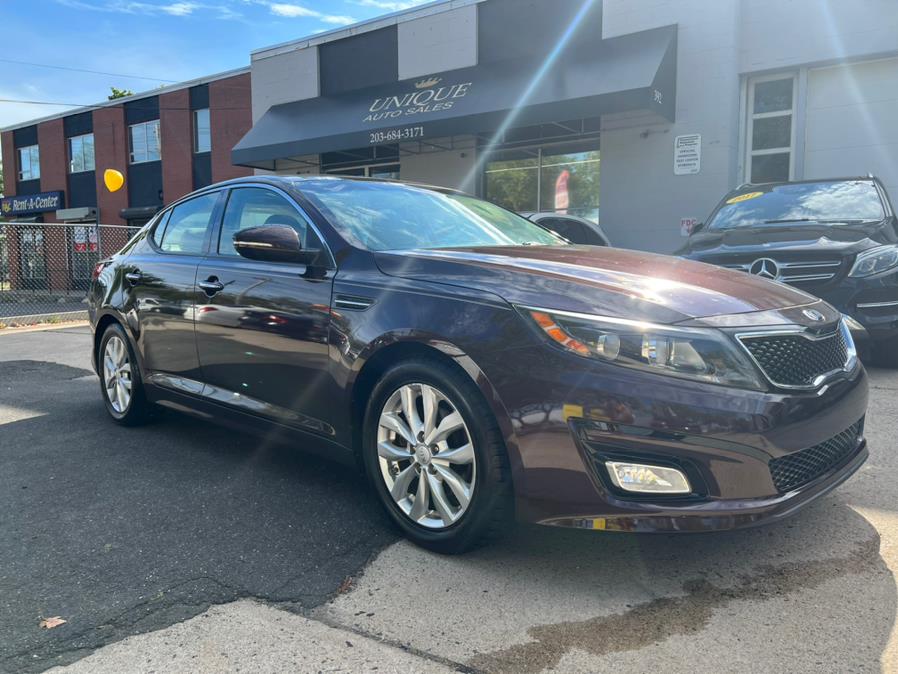 2014 Kia Optima 4dr Sdn EX, available for sale in New Haven, Connecticut | Unique Auto Sales LLC. New Haven, Connecticut