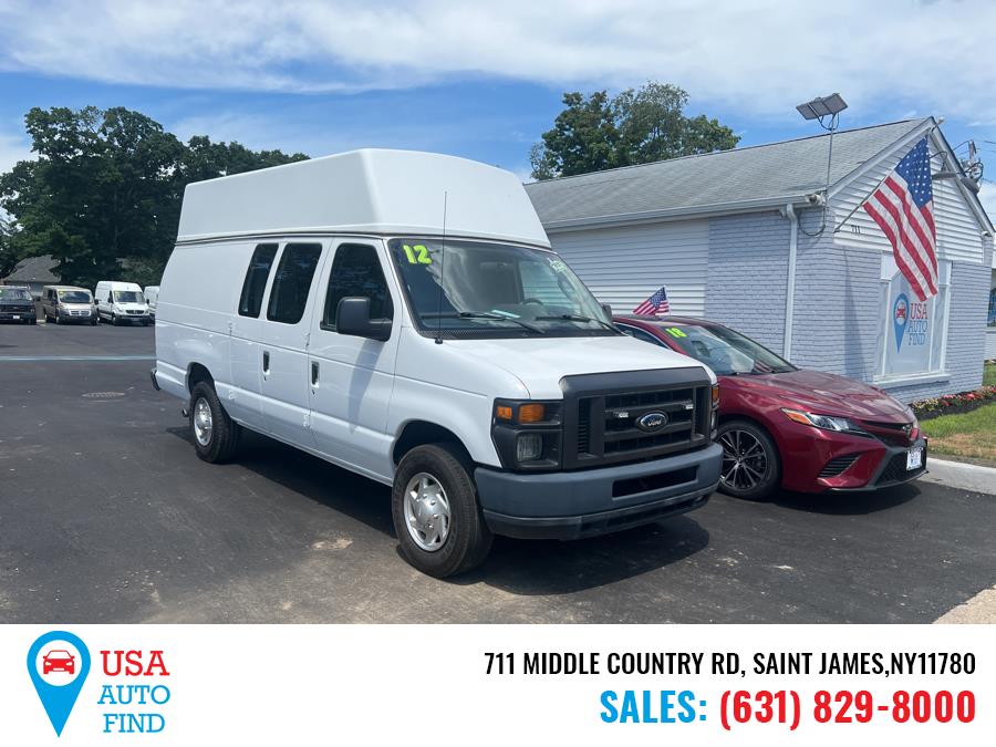 2012 Ford Econoline Cargo Van E-350 Super Duty Ext Recreational, available for sale in Saint James, New York | USA Auto Find. Saint James, New York