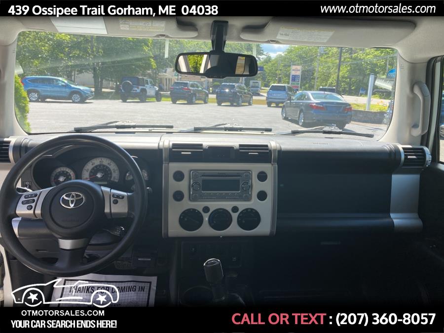 Used Toyota FJ Cruiser base 2012 | Ossipee Trail Motor Sales. Gorham, Maine Used Toyota FJ Cruiser base 2012 | Ossipee Trail Motor Sales. Gorham, Maine