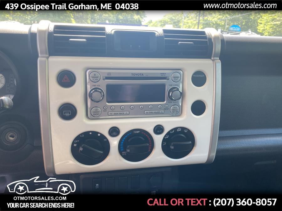 Used Toyota FJ Cruiser base 2012 | Ossipee Trail Motor Sales. Gorham, Maine Used Toyota FJ Cruiser base 2012 | Ossipee Trail Motor Sales. Gorham, Maine