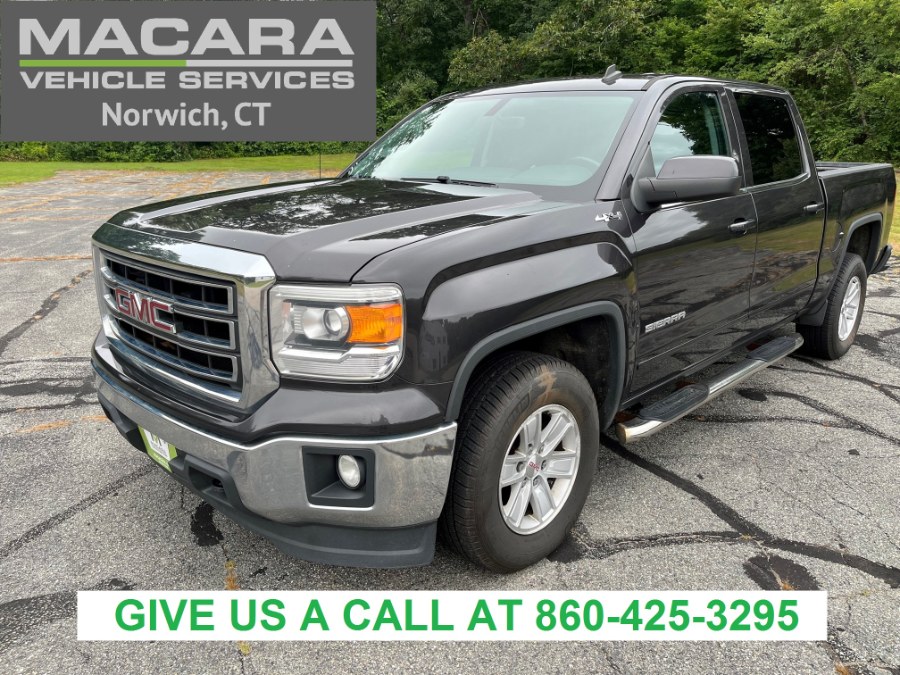 2014 GMC Sierra 1500 4WD Crew Cab 143.5" SLE, available for sale in Norwich, Connecticut | MACARA Vehicle Services, Inc. Norwich, Connecticut 2014 GMC Sierra 1500 4WD Crew Cab 143.5" SLE, available for sale in Norwich, Connecticut | MACARA Vehicle Services, Inc. Norwich, Connecticut