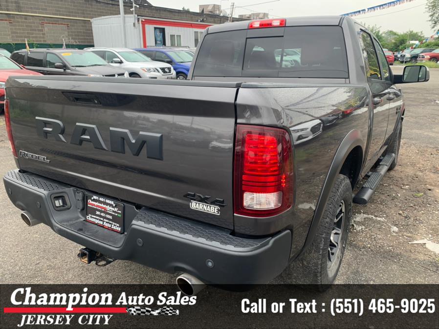 Used Ram 1500 Rebel 4x4 Crew Cab 5''7" Box 2017 | Champion Auto Sales of JC. Jersey City, New Jersey Used Ram 1500 Rebel 4x4 Crew Cab 5''7" Box 2017 | Champion Auto Sales of JC. Jersey City, New Jersey