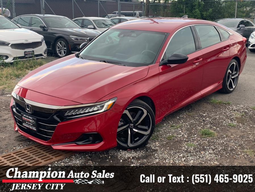 Used Honda Accord Sedan Sport 1.5T CVT 2021 | Champion Auto Sales of JC. Jersey City, New Jersey Used Honda Accord Sedan Sport 1.5T CVT 2021 | Champion Auto Sales of JC. Jersey City, New Jersey