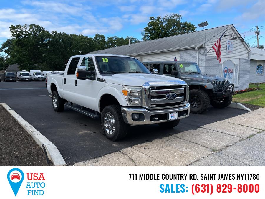 2013 Ford Super Duty F-250 SRW 4WD Crew Cab 156" XLT, available for sale in Saint James, New York | USA Auto Find. Saint James, New York