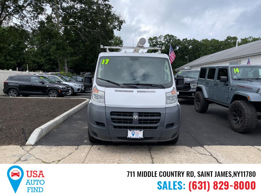 2017 Ram ProMaster Cargo Van 1500 Low Roof 118" WB, available for sale in Saint James, New York | USA Auto Find. Saint James, New York 2017 Ram ProMaster Cargo Van 1500 Low Roof 118" WB, available for sale in Saint James, New York | USA Auto Find. Saint James, New York