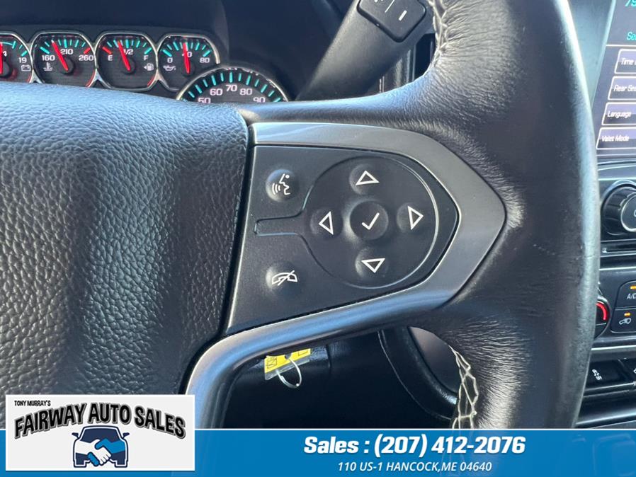 Used Chevrolet Silverado 1500 6.2L LTZ 4WD Double Cab 143.5" LTZ w/2LZ 2017 | Fairway Auto Sales. Hancock, Maine Used Chevrolet Silverado 1500 6.2L LTZ 4WD Double Cab 143.5" LTZ w/2LZ 2017 | Fairway Auto Sales. Hancock, Maine