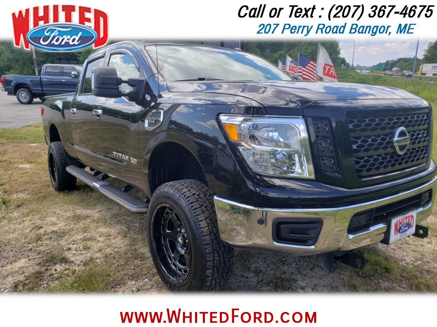 2019 Nissan Titan XD 4x4 Gas Crew Cab SV, available for sale in Bangor, Maine | Whited Ford. Bangor, Maine 2019 Nissan Titan XD 4x4 Gas Crew Cab SV, available for sale in Bangor, Maine | Whited Ford. Bangor, Maine