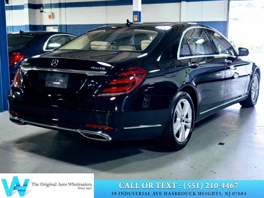 Used Mercedes-Benz S-Class S 560 4MATIC Sedan 2019 | AW Auto & Truck Wholesalers, Inc. Hasbrouck Heights, New Jersey Used Mercedes-Benz S-Class S 560 4MATIC Sedan 2019 | AW Auto & Truck Wholesalers, Inc. Hasbrouck Heights, New Jersey