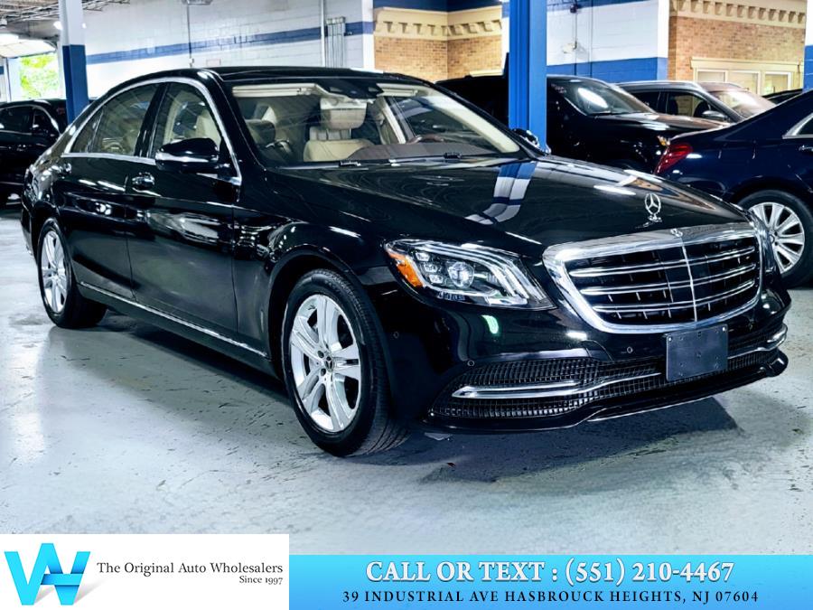 Used Mercedes-Benz S-Class S 560 4MATIC Sedan 2019 | AW Auto & Truck Wholesalers, Inc. Hasbrouck Heights, New Jersey