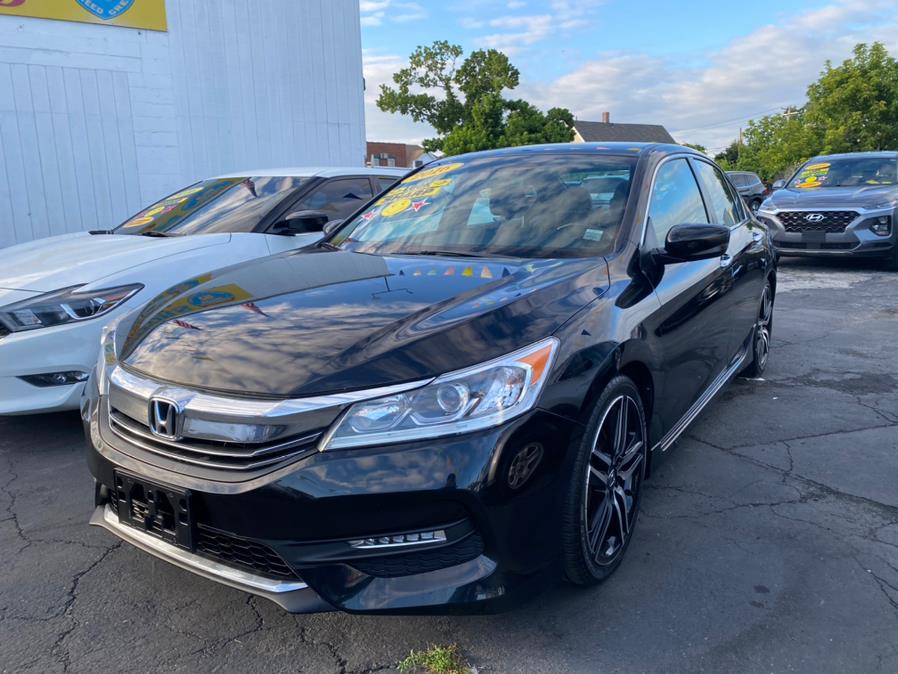 2016 Honda Accord Sedan 4dr I4 CVT Sport, available for sale in Bridgeport, Connecticut | Affordable Motors Inc. Bridgeport, Connecticut