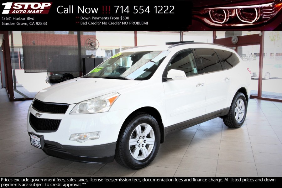 2012 Chevrolet Traverse FWD 4dr LT w/2LT, available for sale in Garden Grove, California | 1 Stop Auto Mart Inc.. Garden Grove, California