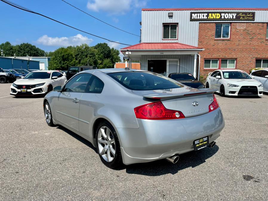 2004 Infiniti G35 Coupe 2dr Cpe Auto w/Leather, available for sale in South Windsor, Connecticut | Mike And Tony Auto Sales, Inc. South Windsor, Connecticut 2004 Infiniti G35 Coupe 2dr Cpe Auto w/Leather, available for sale in South Windsor, Connecticut | Mike And Tony Auto Sales, Inc. South Windsor, Connecticut