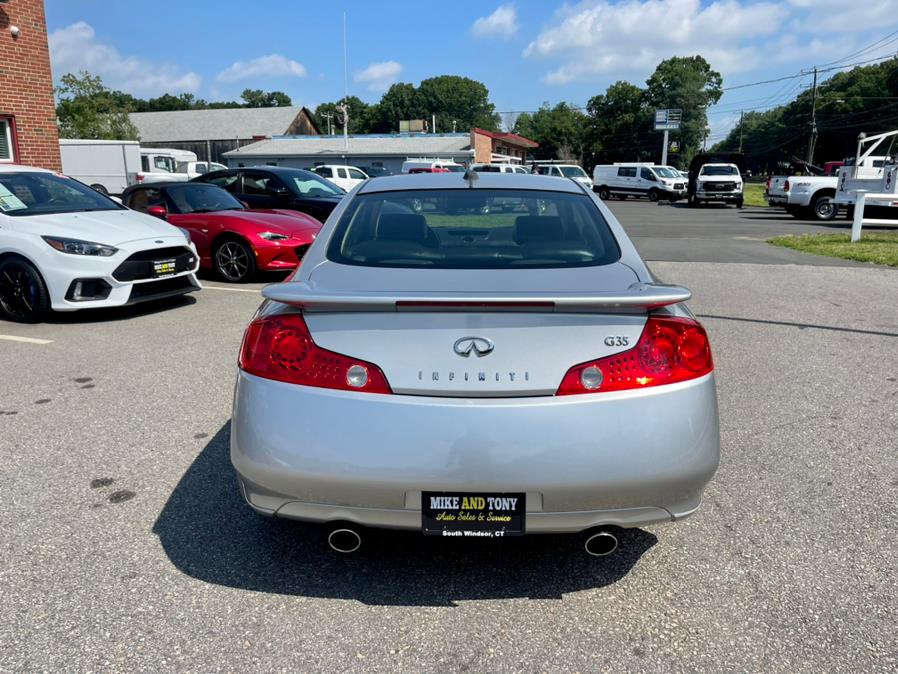 2004 Infiniti G35 Coupe 2dr Cpe Auto w/Leather, available for sale in South Windsor, Connecticut | Mike And Tony Auto Sales, Inc. South Windsor, Connecticut 2004 Infiniti G35 Coupe 2dr Cpe Auto w/Leather, available for sale in South Windsor, Connecticut | Mike And Tony Auto Sales, Inc. South Windsor, Connecticut