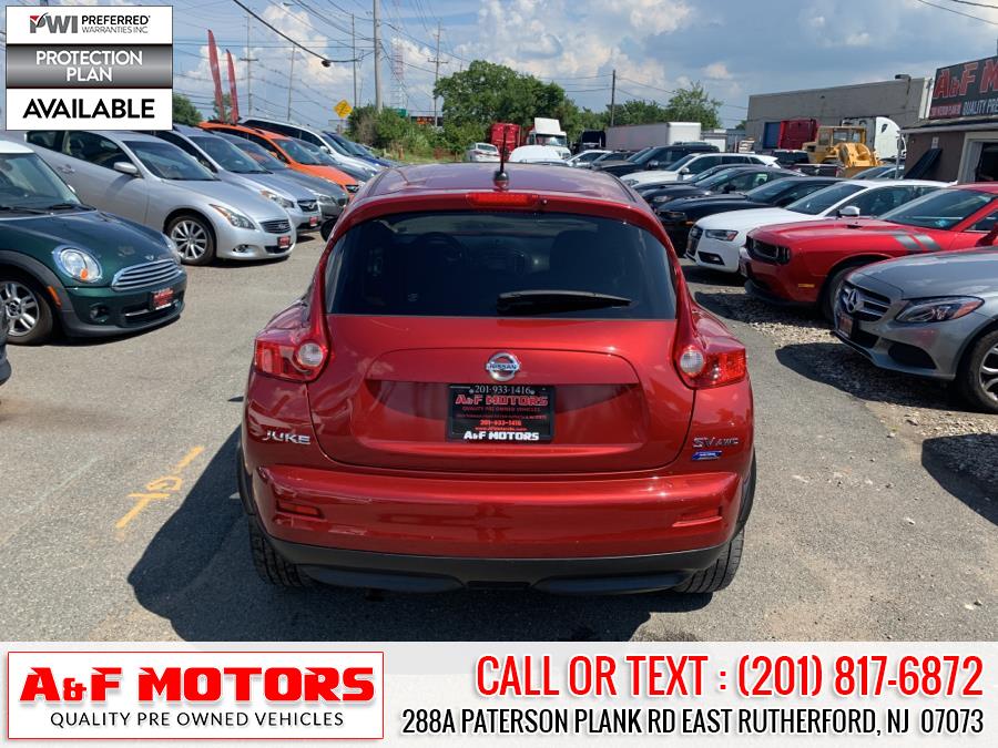 Used Nissan JUKE 5dr Wgn CVT SV AWD 2012 | A&F Motors LLC. East Rutherford, New Jersey Used Nissan JUKE 5dr Wgn CVT SV AWD 2012 | A&F Motors LLC. East Rutherford, New Jersey