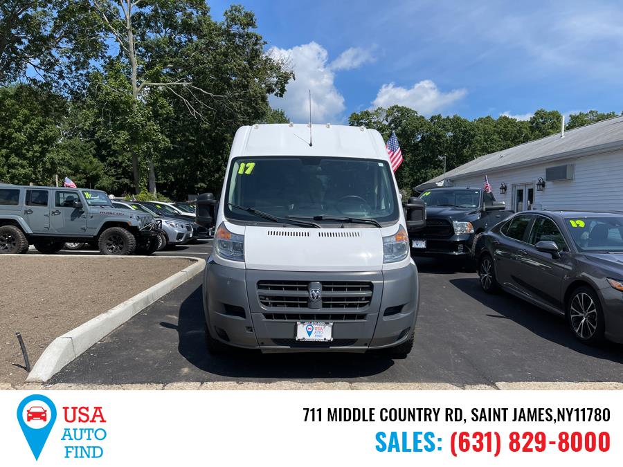 2017 Ram ProMaster Cargo Van 2500 High Roof 159" WB, available for sale in Saint James, New York | USA Auto Find. Saint James, New York 2017 Ram ProMaster Cargo Van 2500 High Roof 159" WB, available for sale in Saint James, New York | USA Auto Find. Saint James, New York