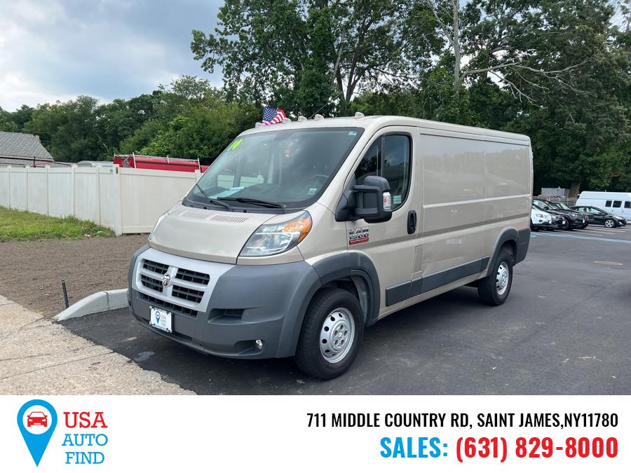 2014 Ram ProMaster Cargo Van 1500 Low Roof 136" WB, available for sale in Saint James, New York | USA Auto Find. Saint James, New York 2014 Ram ProMaster Cargo Van 1500 Low Roof 136" WB, available for sale in Saint James, New York | USA Auto Find. Saint James, New York