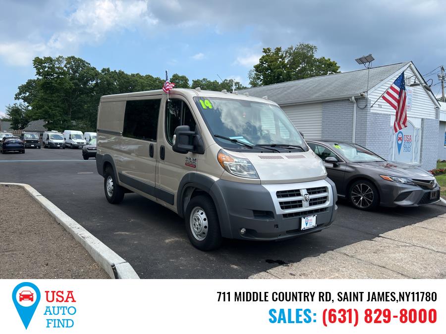 Used Ram ProMaster Cargo Van 1500 Low Roof 136" WB 2014 | USA Auto Find. Saint James, New York