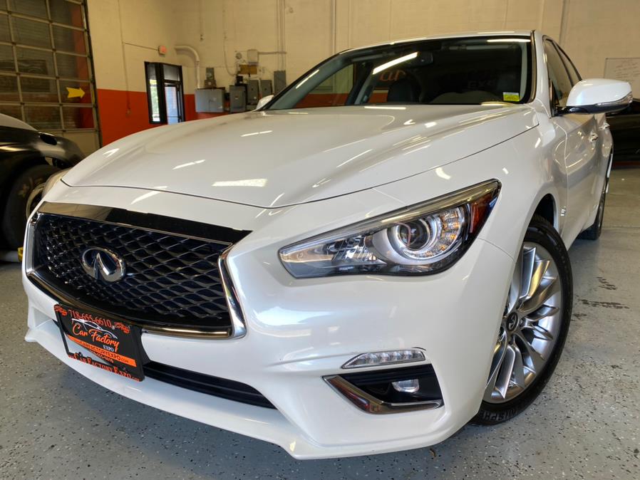 Used INFINITI Q50 3.0t LUXE AWD 2018 | Car Factory Expo Inc.. Bronx, New York